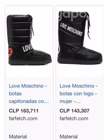 Botas MOSCHINO