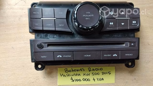 Botones radio Mahindra XUV 500 2015
