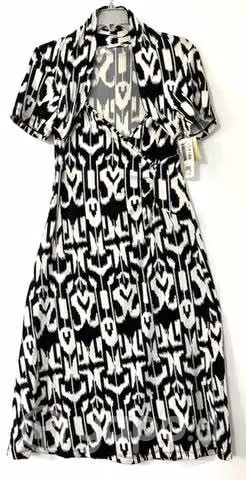 Vestido Elástico Entallado Marca Ma Griffe Talla M