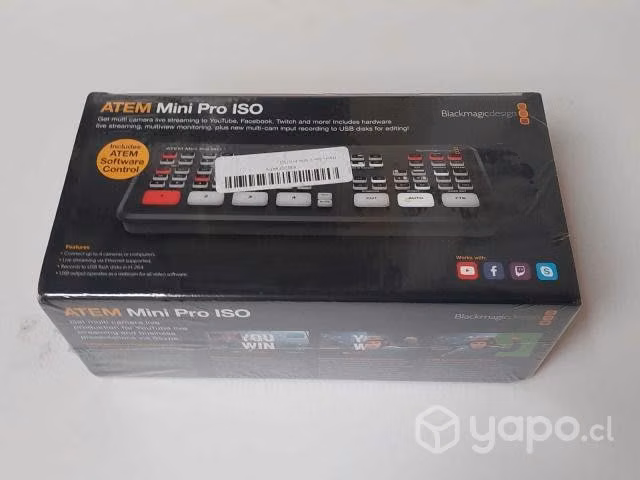 Switch Blackmagic ATEM Mini Pro Iso - Nuevo