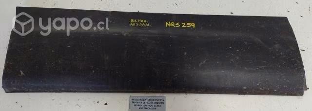Moldura Exterior Puerta Trasera Derecha (NQS259) N