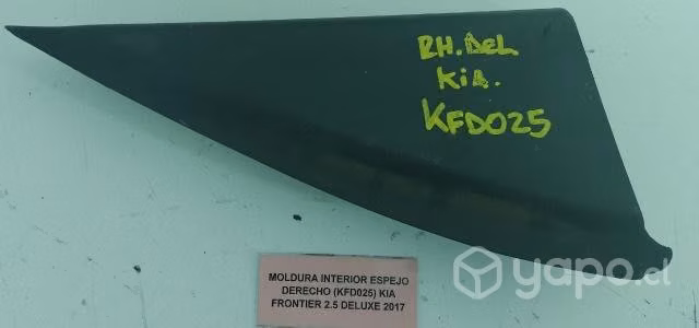 Moldura Interior Espejo Derecho (KFD025) Kia Front