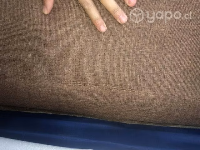 Sofa 3 cuerpos tela lino - Imagen 2