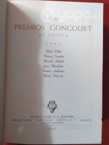 Los premios Goncourt de novela IV