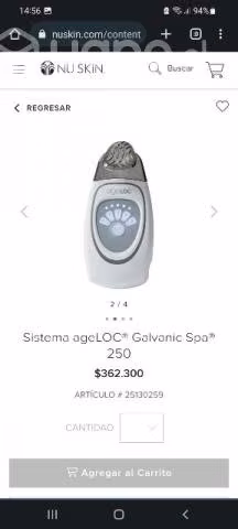 Máquina NU SKIN