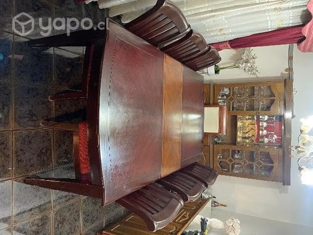 Comedor 8 puestos de madera