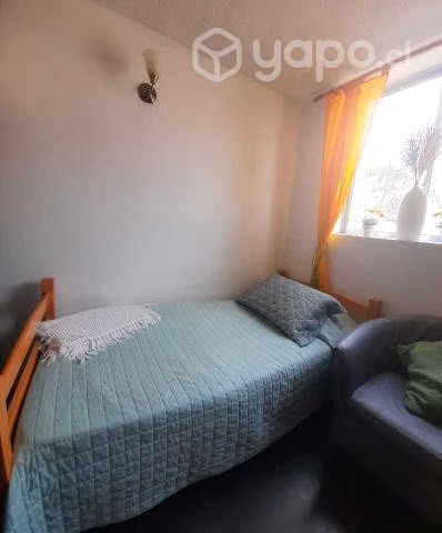 Cama 1 plaza, mesa de centro y secadora