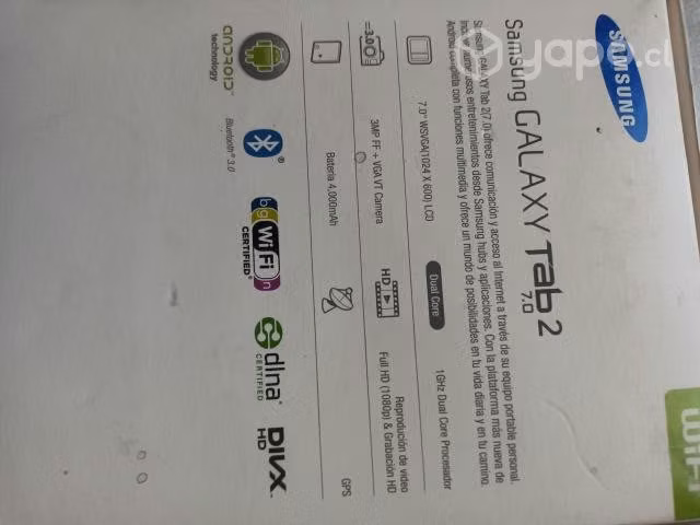 Tablet Samsung Galaxy Tab2 7.0 - Imagen 2
