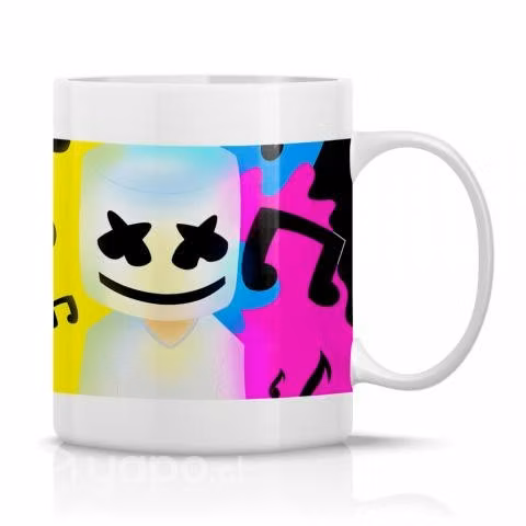 Taza/Tazon/Mug Dj Marshmello Bass Electrónica 136