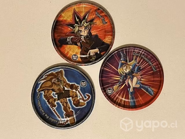 Tazos de colección Yu-Gi-Oh