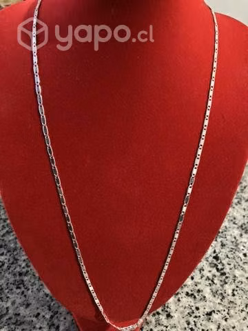 Cadena modelo gucci 60cm plata 925
