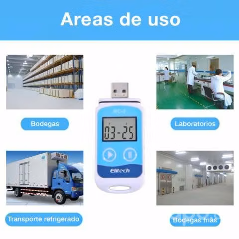 Registrador Temperatura Rc-5 USB Data Logger 32000