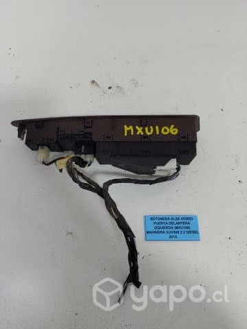 Boton AlzaVidrio Pta del izq (MXU106) Mahindra Xuv