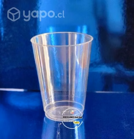 Vasos De Acrílico Corto Pra Coctelería Tragos 210m