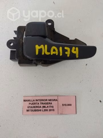 Manilla Int Negra Pta tras (174) Mitsubishi L200