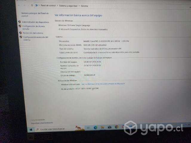 Notebook Acer+Monitor Led 22 Pulgadas Samsung - Imagen 4