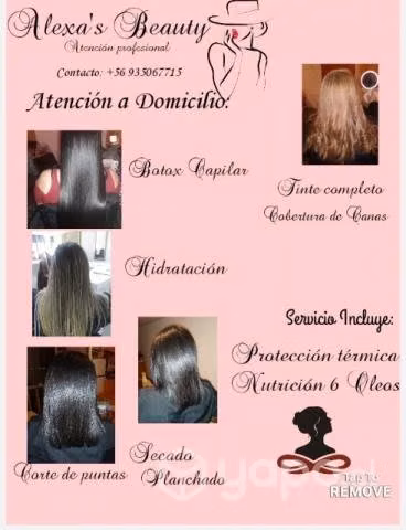 Servicio de peluquería a domicilio