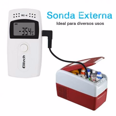 Registrador Temperatura Rc-4 USB Data Logger 16000