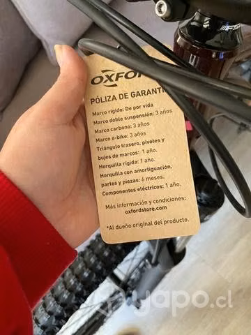 Bicicleta Oxford AURA 5 aro 27.5 NUEVA