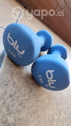 MANCUERNAS blu fit 3KG