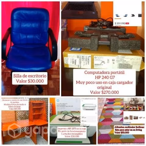 Silla, mueble y otras cosas
