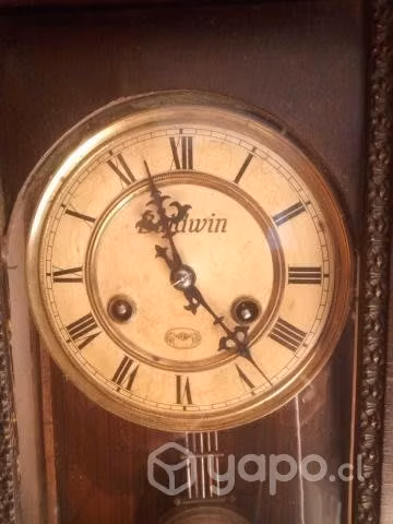 Antiguo reloj mural Baldwin - Imagen 2
