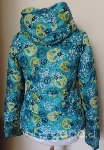 Parka Verde Con Diseños - Imagen 3