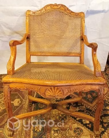 Antiguo bello sitial francés L.XV