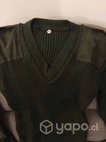 Chaleco militar verde - Imagen 2