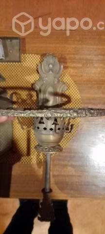 Antigüedades faroles bronce