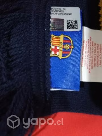Bufanda original del barcelona - españa