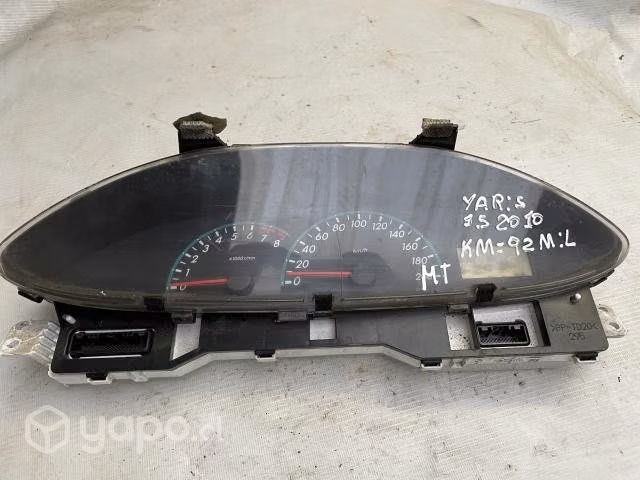 Sinóptico Toyota Yaris 1.5 2010 mt