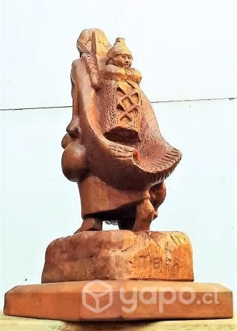 Preciosa escultura autóctona - ARTE ETERNO