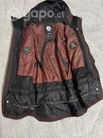 Chaqueta de Nieve Volcom Goretex Guinda - Imagen 3