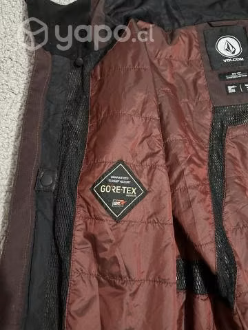 Chaqueta de Nieve Volcom Goretex Guinda - Imagen 4