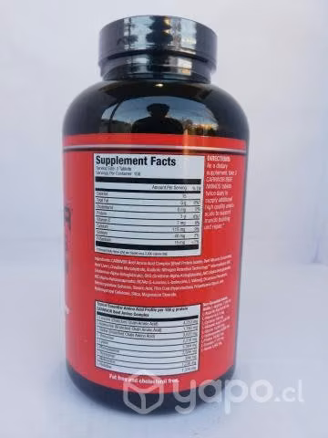 Musclemeds Carnivor Beef Aminos 300 Tabletas - Imagen 2