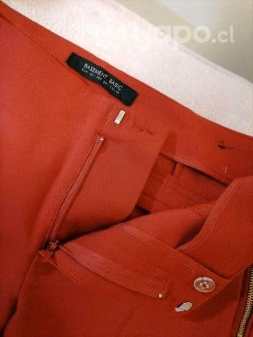 Pantalón, tipo calza, SEMI ELASTICADO.