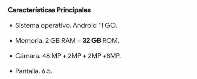 Celular MotoE 30 - Imagen 3