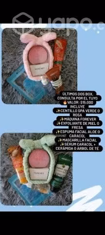 Maquillaje y cremas box facial