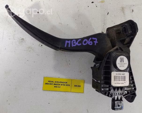 Pedal Acelerador (MBC067) Mazda BT50 2019