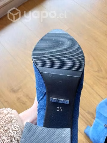 Botas azul rey marca Exótica talla 35 - Imagen 2