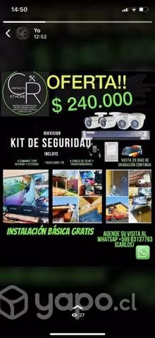 Cámaras de seguridad!!!