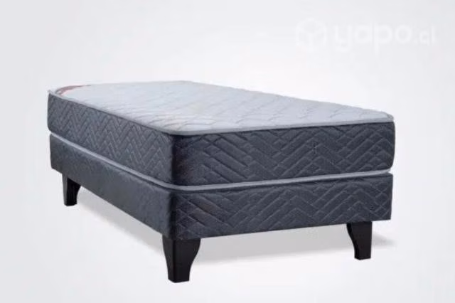 Cama 1.5 plazas + 2 almohadas