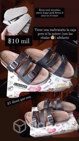 Sandalias mujer CMORAN CUERO