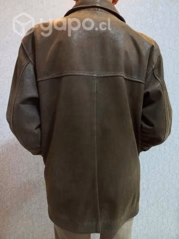 Chaqueta larga de cuero argentino - Imagen 6