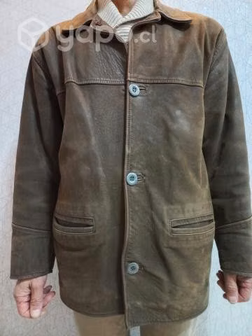 Chaqueta larga de cuero argentino - Imagen 4