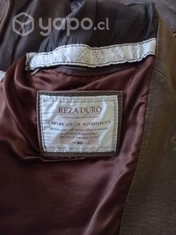 Chaqueta larga de cuero argentino - Imagen 3