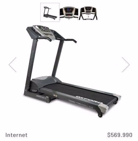 Trotadora oxford treadmill 6.5