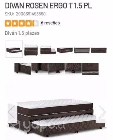 Cama nido 1.1/2 rosen