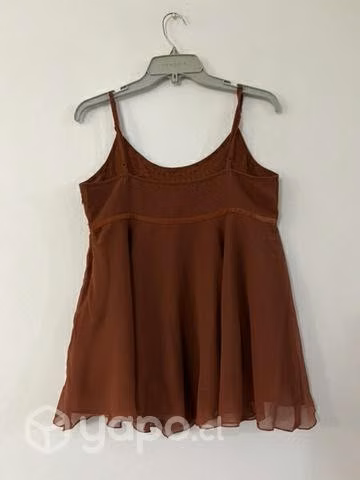 Polera No Elástica Marca Mor Talla L Terracota - Imagen 2